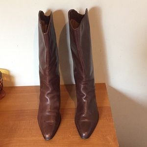 Vintage Vanessa Leather Boots Made in Brazil